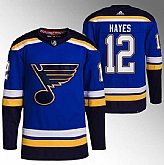 Men's St. Louis Blues #12 Kevin Hayes Blue Stitched Jersey,baseball caps,new era cap wholesale,wholesale hats
